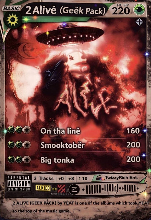 2 Alivë Geëk Pack collectible card